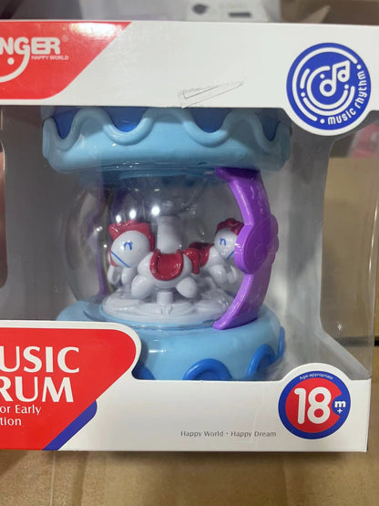 Early Educational Flash Drum Toy Musical Instrument For Toddlers Fun Drum Machine 6