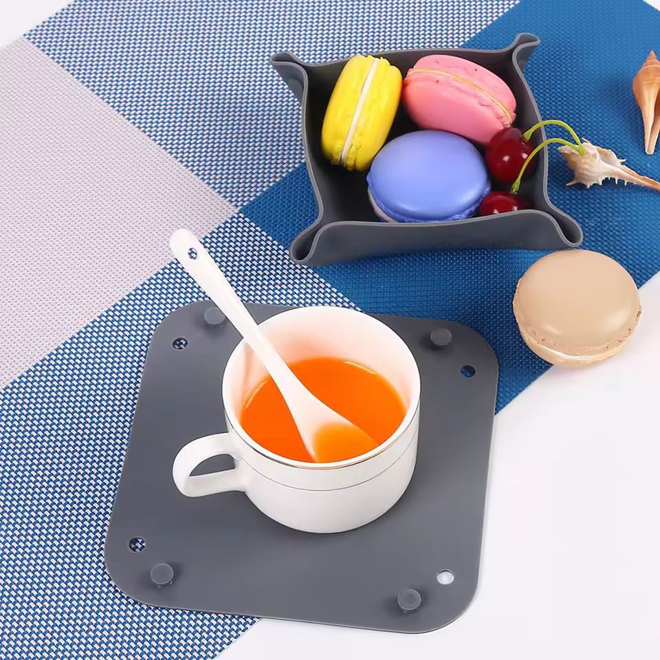 Silicone AllPurpose AntiScald Coaster  Desk Mat 1