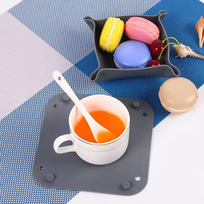 Silicone AllPurpose AntiScald Coaster  Desk Mat 1