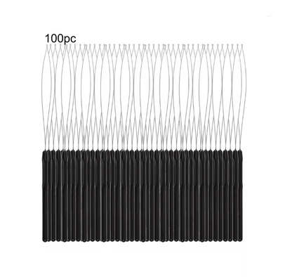 Hair Extensions Loop Needle Tool Set For Microlink Beads 8