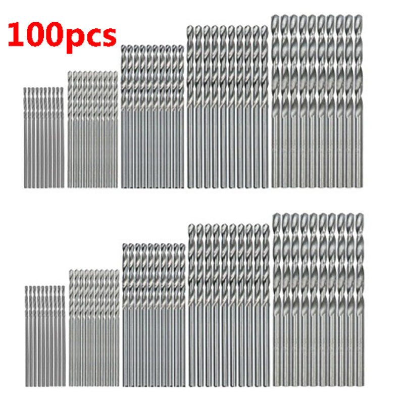 Titanium Plated High-speed Steel Titanium Coated Drill Bits Set For Metal Wood Aluminum Drilling Tools