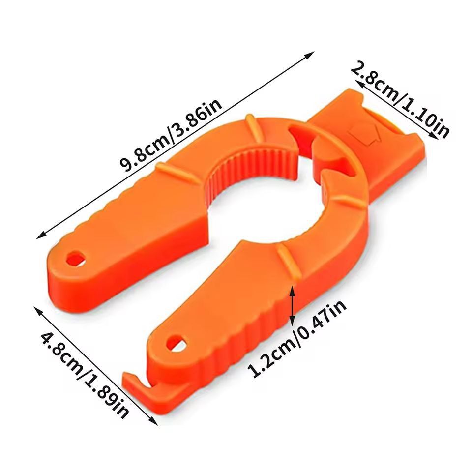 EasyGrip Adjustable Jar  Bottle Opener  MultiFunction Kitchen Lid Remover For Seniors  LowStrength  5