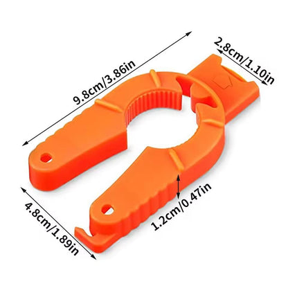 EasyGrip Adjustable Jar  Bottle Opener  MultiFunction Kitchen Lid Remover For Seniors  LowStrength  5