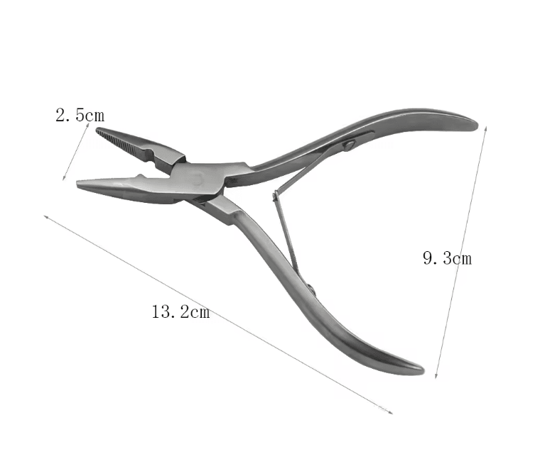 Hair Extension Clamp Plier For Microlink And Keratin Removal 2