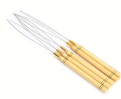 Hair Extensions Loop Threader Tool for Microlink Beads