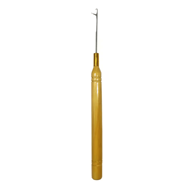 Hair Extensions Loop Threader Tool For Microlink Beads 3