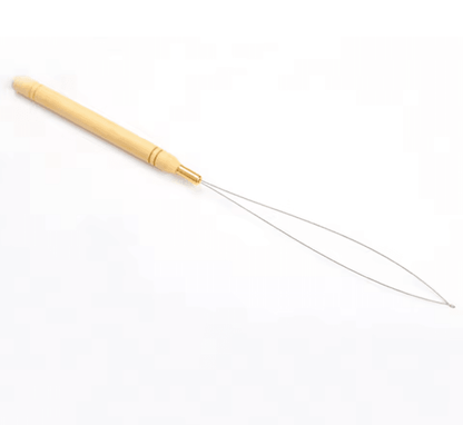 Hair Extensions Loop Threader Tool For Microlink Beads 4
