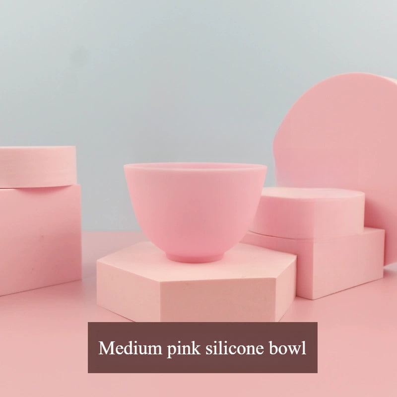Medium Silicone Mask Bowl Mixing Bowl Soft Film Bowl Beauty Tool Mask Tool For Facial Treatments 3