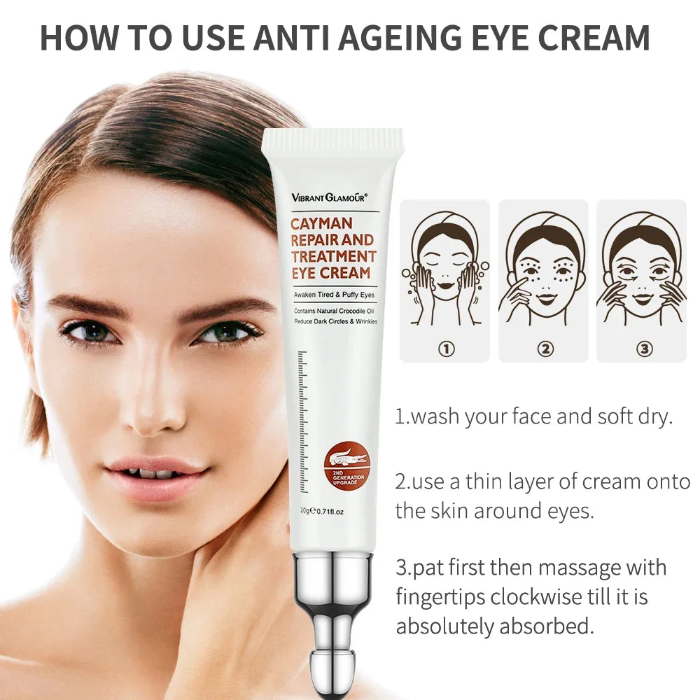 Anti-Age Peptide Collagen Eye Cream, Hydrate Eye Care, Remove Bags & Dark Circles