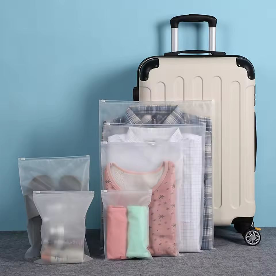 AllInOne Travel Ziplock Clothes  Shoe Organizer  6Pack Waterproof Packing Bags For Suitcases  Home  5