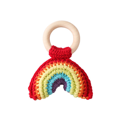 Handmade Rattan Rattles Infant Sensory Toy Crib Mobile Hand Bell Baby Teether Educational Toys Baby 4