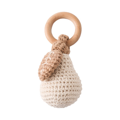 Handmade Rattan Rattles Infant Sensory Toy Crib Mobile Hand Bell Baby Teether Educational Toys Baby 5