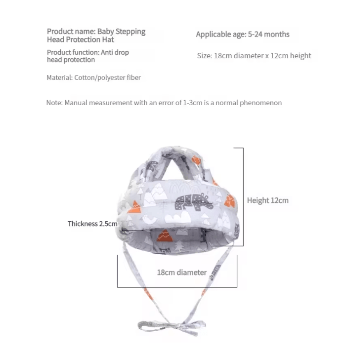 Baby Safety Head Protection Hat For Toddlers 2