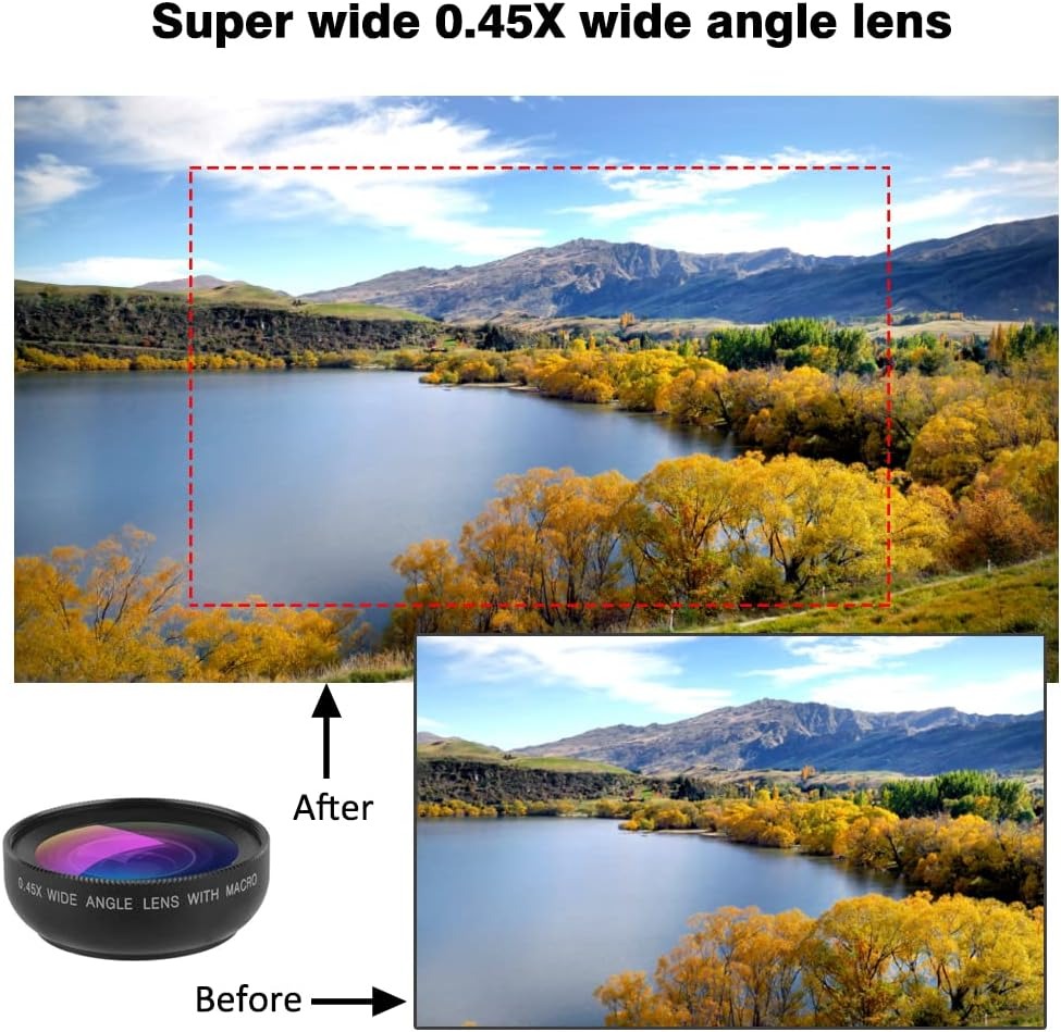 Professional Wide Angle Macro Lens for Smartphone Super Wide-Angle Macro Lens For iPhone Android