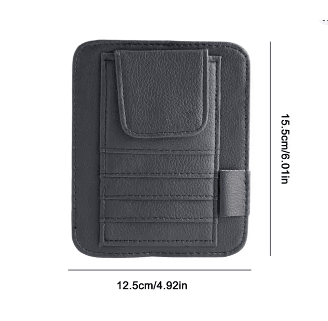 Car Sun Visor Organizer Multi Pocket Storage Holder 1
