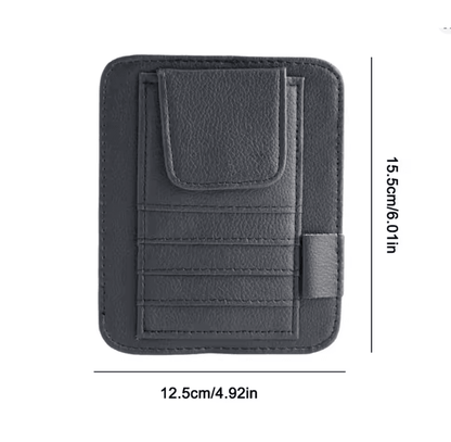 Car Sun Visor Organizer Multi Pocket Storage Holder 1