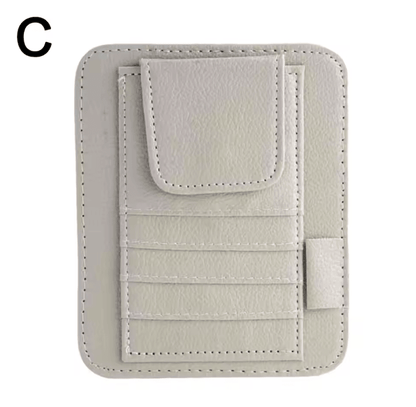 Car Sun Visor Organizer Multi Pocket Storage Holder 6