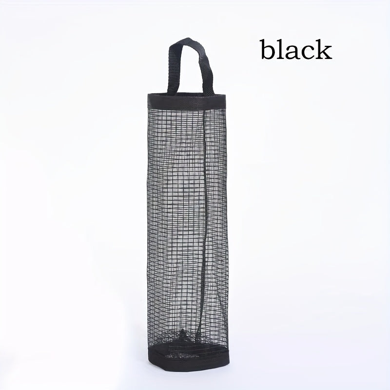 WallMounted Plastic Bag With Hook Foldable Breathable Mesh Garbage Bag For Any Room 7