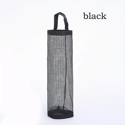 WallMounted Plastic Bag With Hook Foldable Breathable Mesh Garbage Bag For Any Room 7