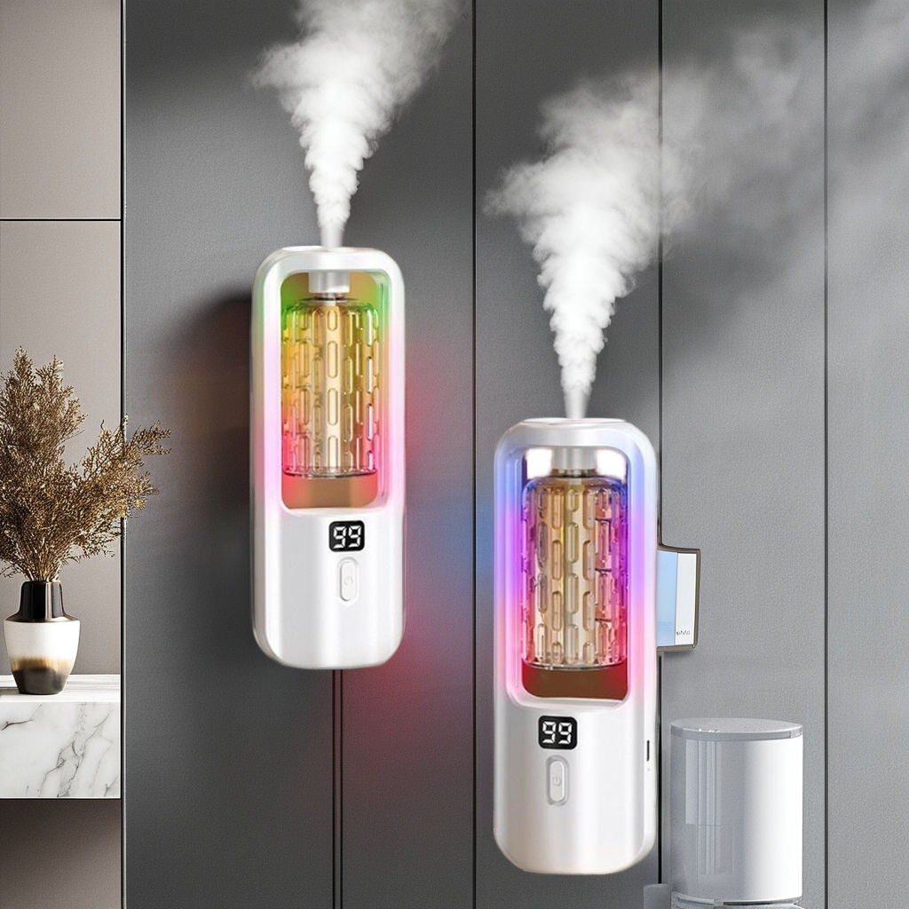 Wall Mounted Aroma Diffuser with Time Setting Essential Oils Fragrance Diffusing for Air Purifying