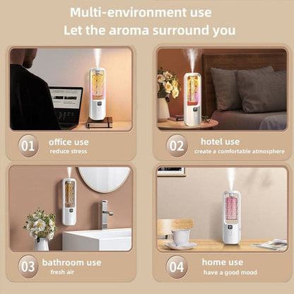 Wall Mounted Aroma Diffuser with Time Setting Essential Oils Fragrance Diffusing for Air Purifying