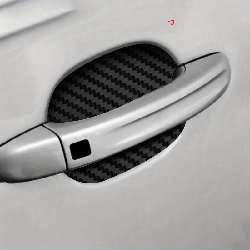 Car Door Sticker, Scratches Resistant Cover, Auto Handle Protection Film, Exterior Accessory