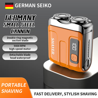 Rechargeable Mini Electric Smart Shaver Powerful Beard Trimmer Tool Rechargeable Shaver Powerful Be 1