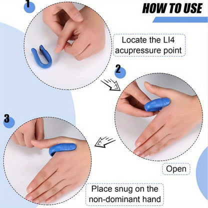Acupoint Massage Clip, Meridian Pressure Clip, Thumb Acupoint Massage to Relieve Headache and Tension