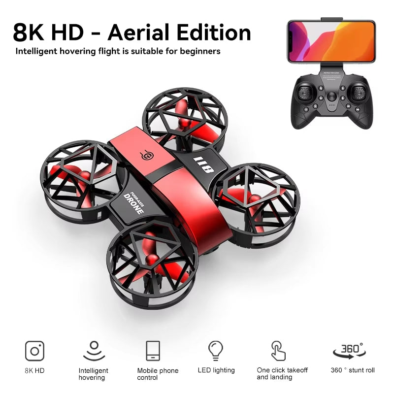 Mini Drone HD Camera Foldable Design WiFi RC FPV Drone For Foldable Drones Height Keep Drones Helic 4