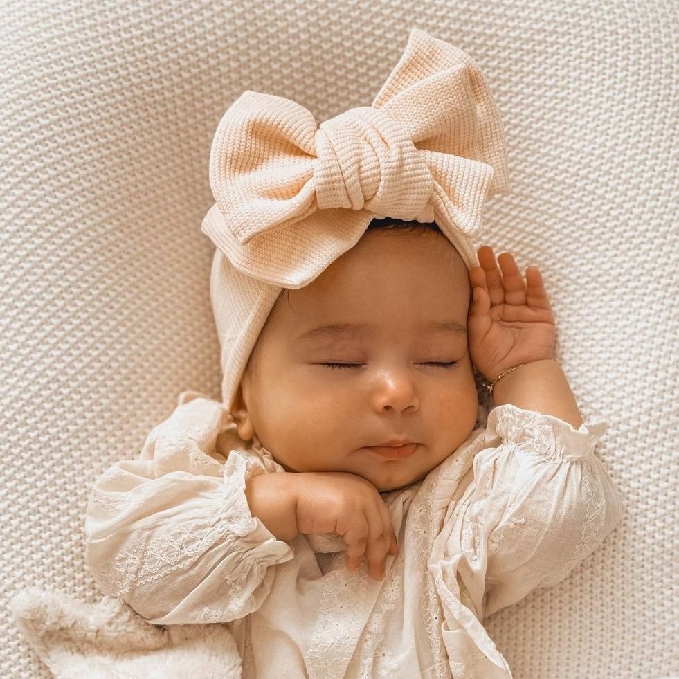 Baby Bow for Child, Elastic Headwrap, Newborn Hair Accessories for Kids