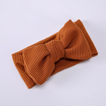 Baby Bow For Child Elastic Headwrap Newborn Hair Accessories For Kids 5