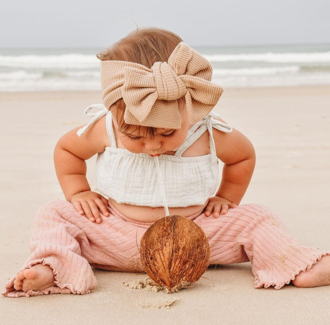 Baby Bow For Child Elastic Headwrap Newborn Hair Accessories For Kids 2