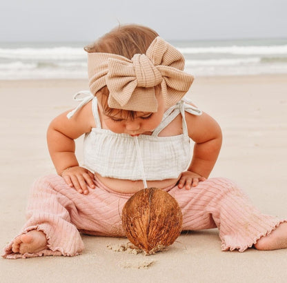 Baby Bow For Child Elastic Headwrap Newborn Hair Accessories For Kids 2
