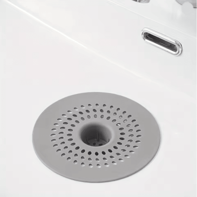 Silicone Drain Strainer Hair Catcher for Bathroom and Kitchen