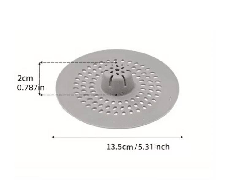 Silicone Drain Strainer Hair Catcher For Bathroom And Kitchen 1