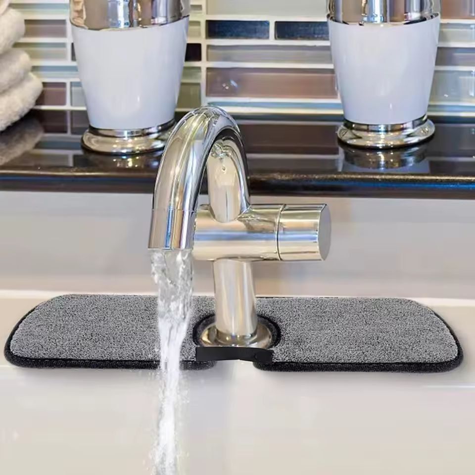 UltraAbsorbent Faucet Splash Guard  Counter Shield 4