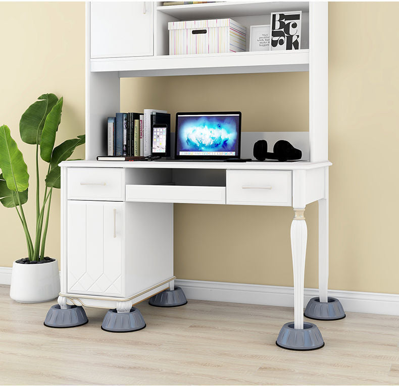 Set of Washing Machine Table and Chair Shock-Proof Cushion, Enhances Stability and Reduces Noise