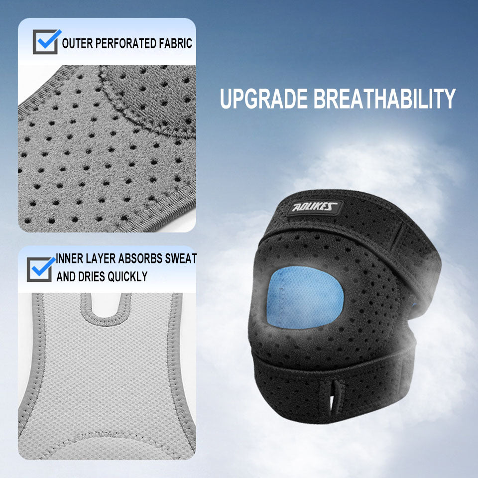 Patellar Tendon Knee Brace Support Strap With Gel Pad Knee Pain Relief Arthritis Stabilizer 1
