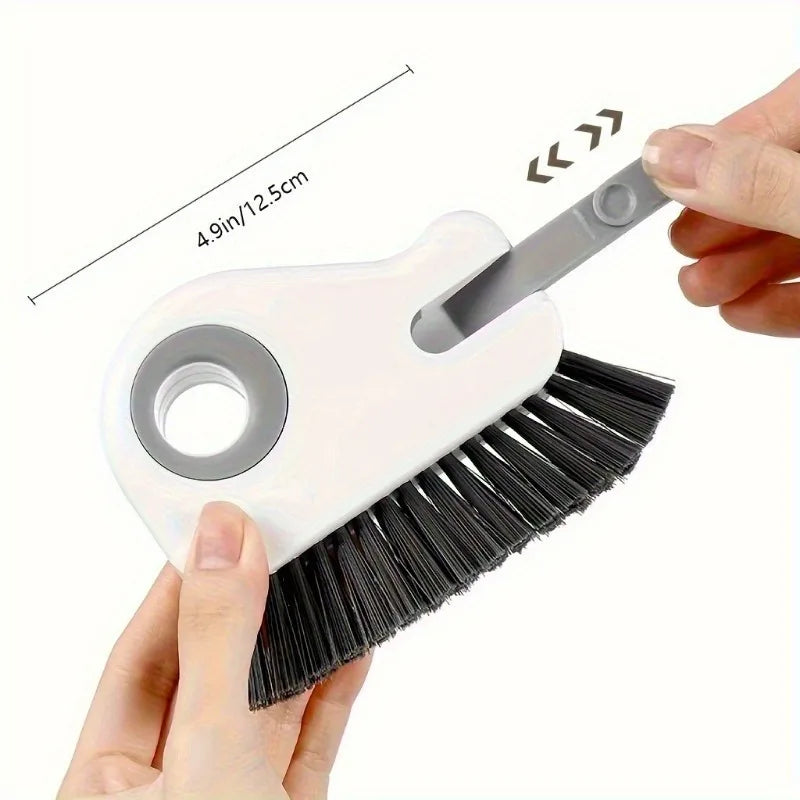 TwoinOne Grouting Cleaning Brush Durable Plastic Manual Brush For Door Rail And Window Sill 3