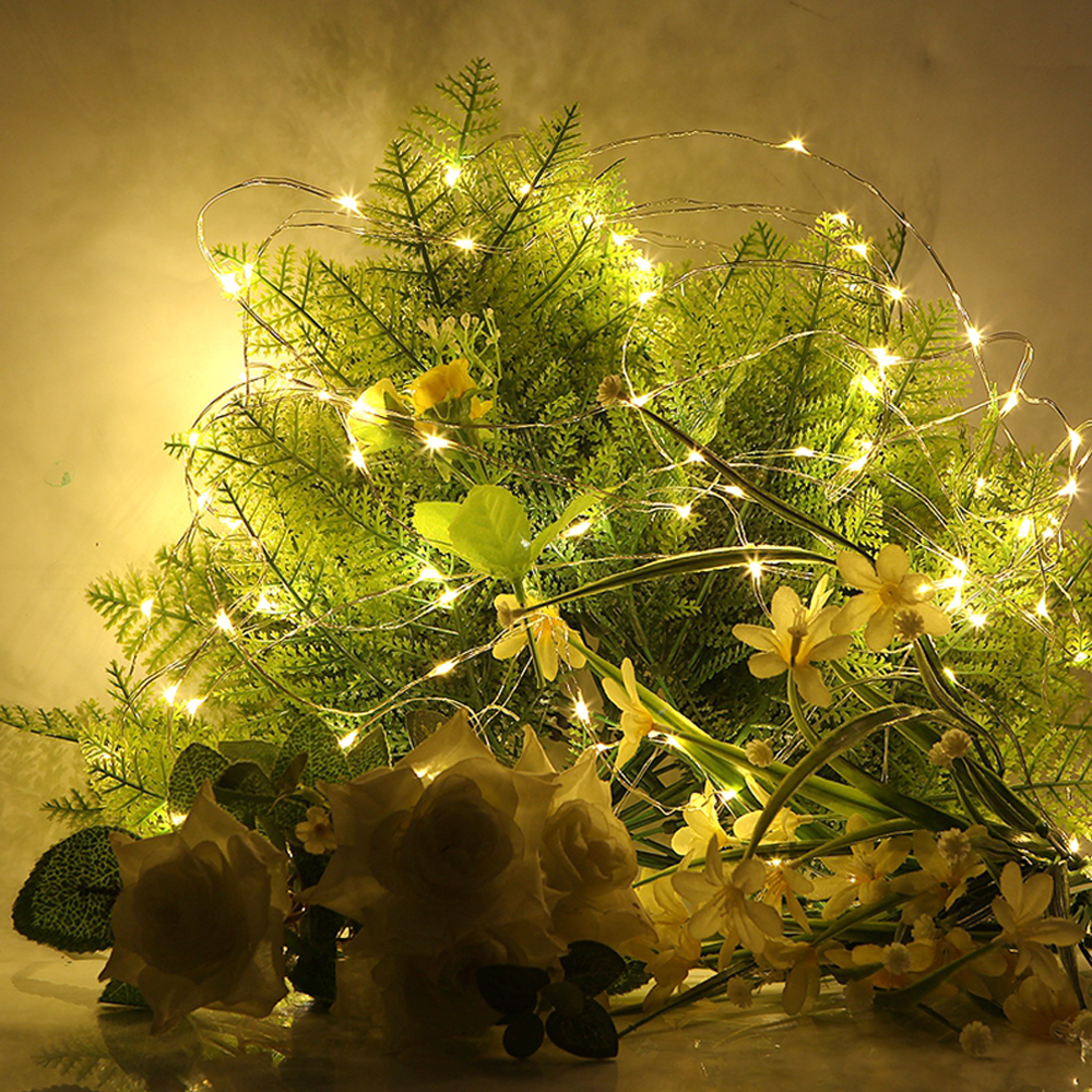 LED String Lights Led Copper Wire Fairy Lights Waterproof DIY Wedding Party Decor Christmas Decorat 3