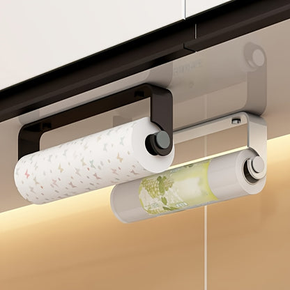 Kitchen Paper Towel Holder Wall Mount, Tissue Hanger, Toilet Roll Dispenser, Cabinet Storage, Napkin Rack for Bathroom