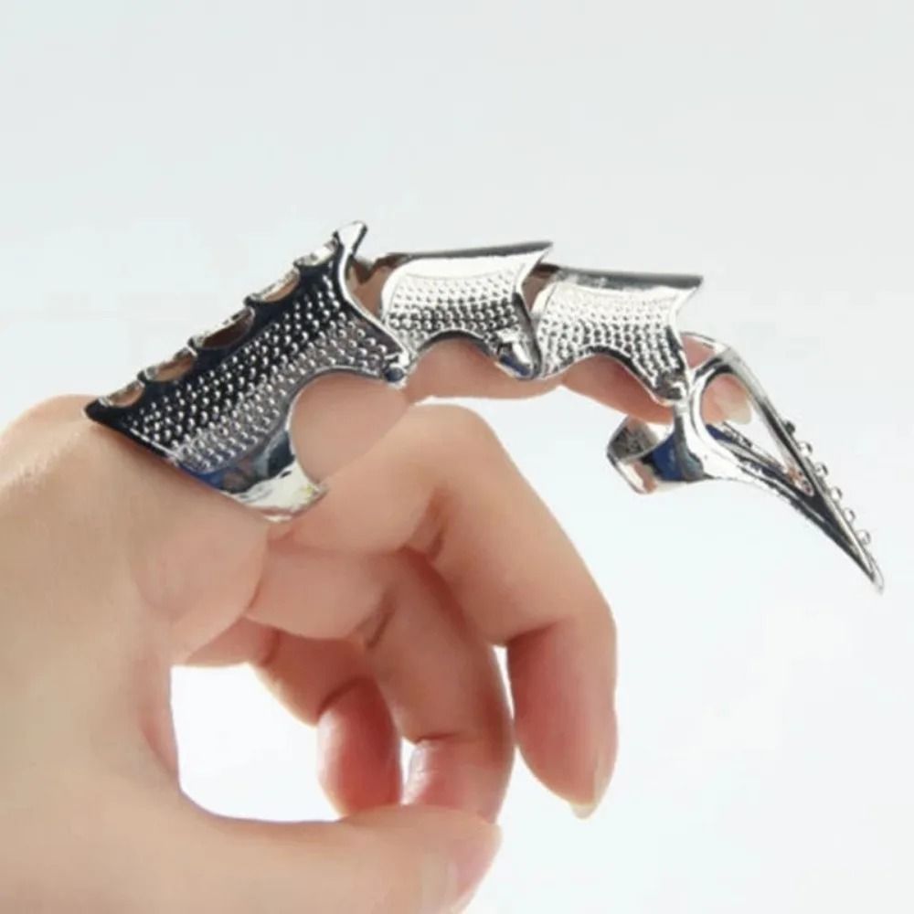 Full Finger Armor Claw Ring Set 0