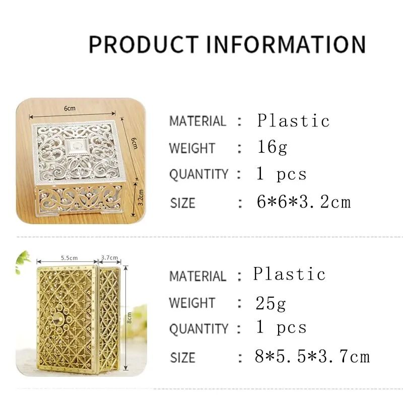 Mini Treasure Jewelry Storage Box Set 5