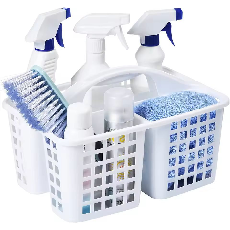 Portable Shower Organizer Basket  Lightweight Plastic Shower Caddy For Bathroom  Dorm 1