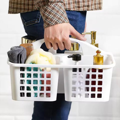 Portable Shower Organizer Basket  Lightweight Plastic Shower Caddy For Bathroom  Dorm 2