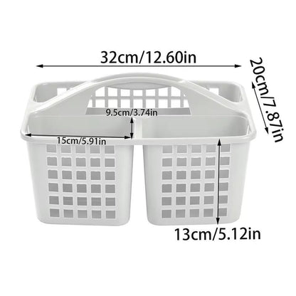 Portable Shower Organizer Basket  Lightweight Plastic Shower Caddy For Bathroom  Dorm 3