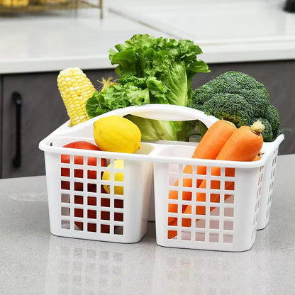 Portable Shower Organizer Basket  Lightweight Plastic Shower Caddy For Bathroom  Dorm 5