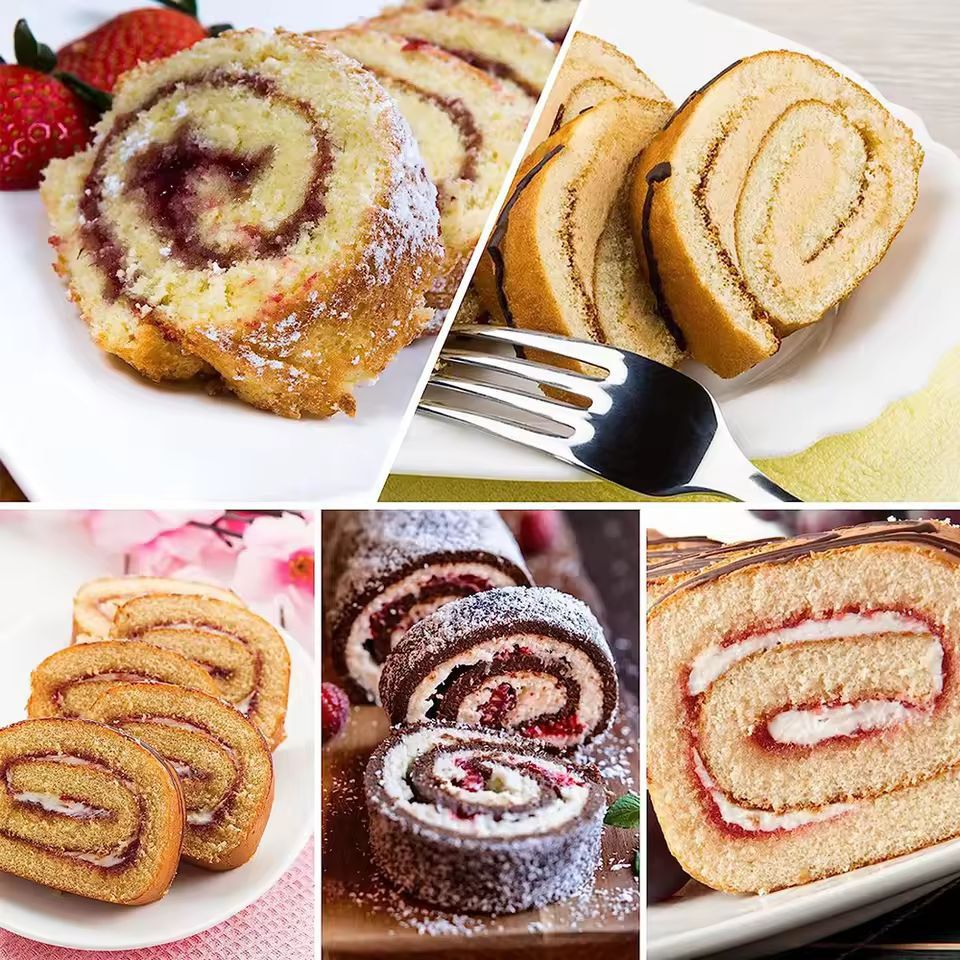 Silicone SwissRoll Baking Mat  NonStick Pastry  Cake Tray 5