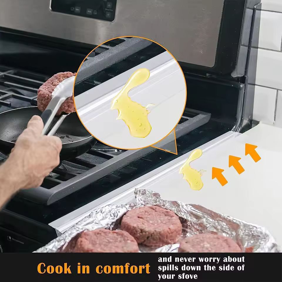 KitchenPro Silicone Stove Counter Gap Seal 1