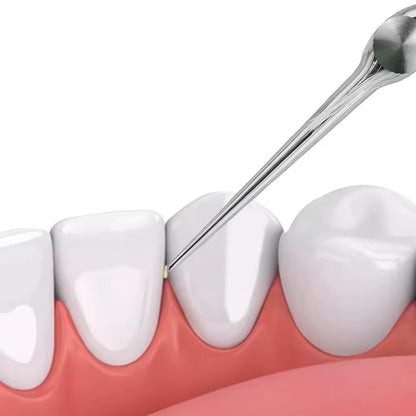 Stainless Steel Toothpick And Reusable Y Shape Flossing Holder Portable Eco Friendly Teeth Cleaning 2
